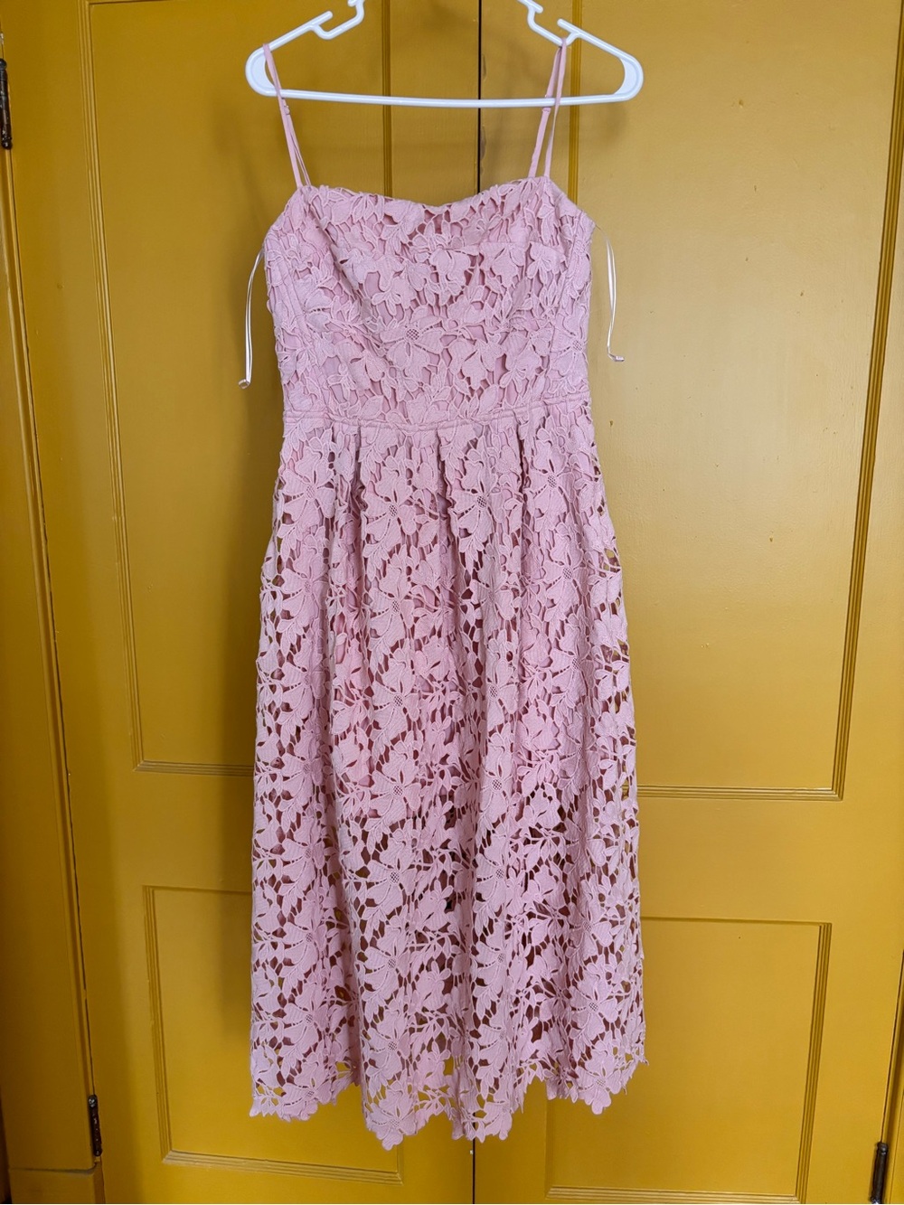 ASTR Blush Pink Spaghetti Strap Dress